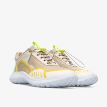 Camper Cream / Beige / Light Grey / Neon Yellow Sneakers Mens - Crclr Online Ireland | OENYA8206